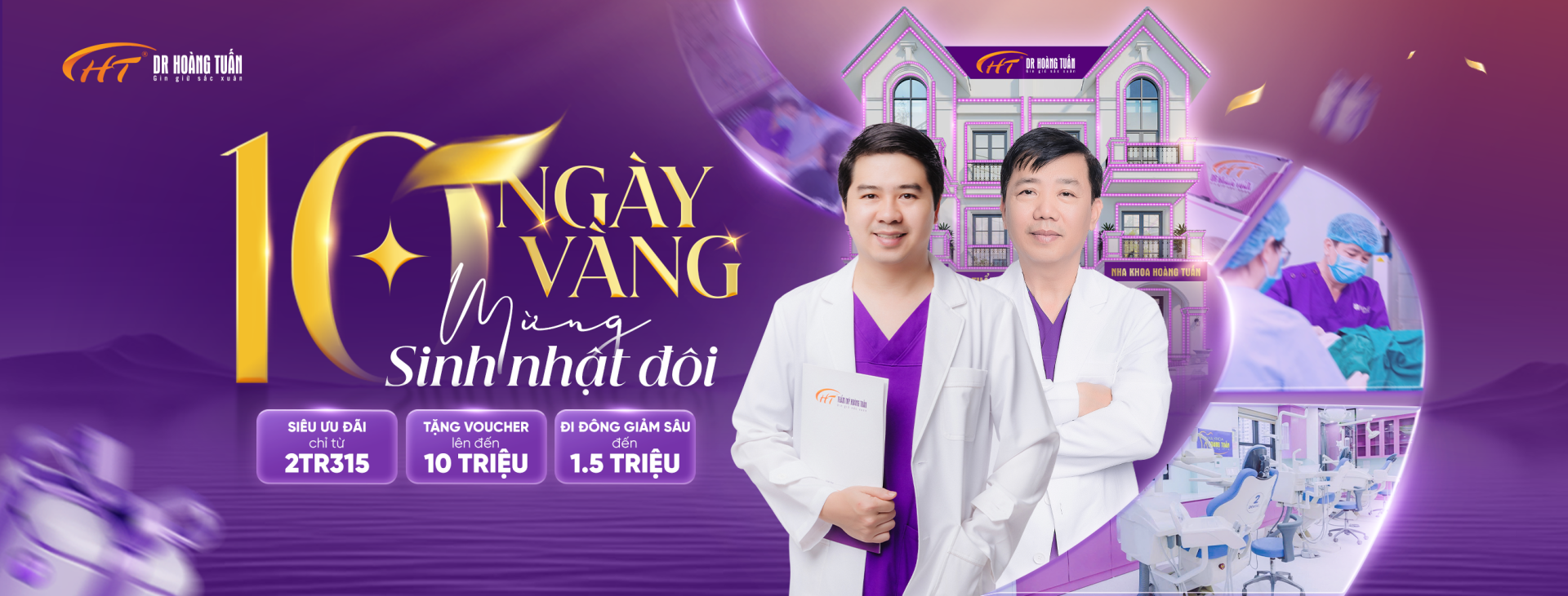 10 NGÀY VÀNG - Mừng sinh nhật đôi